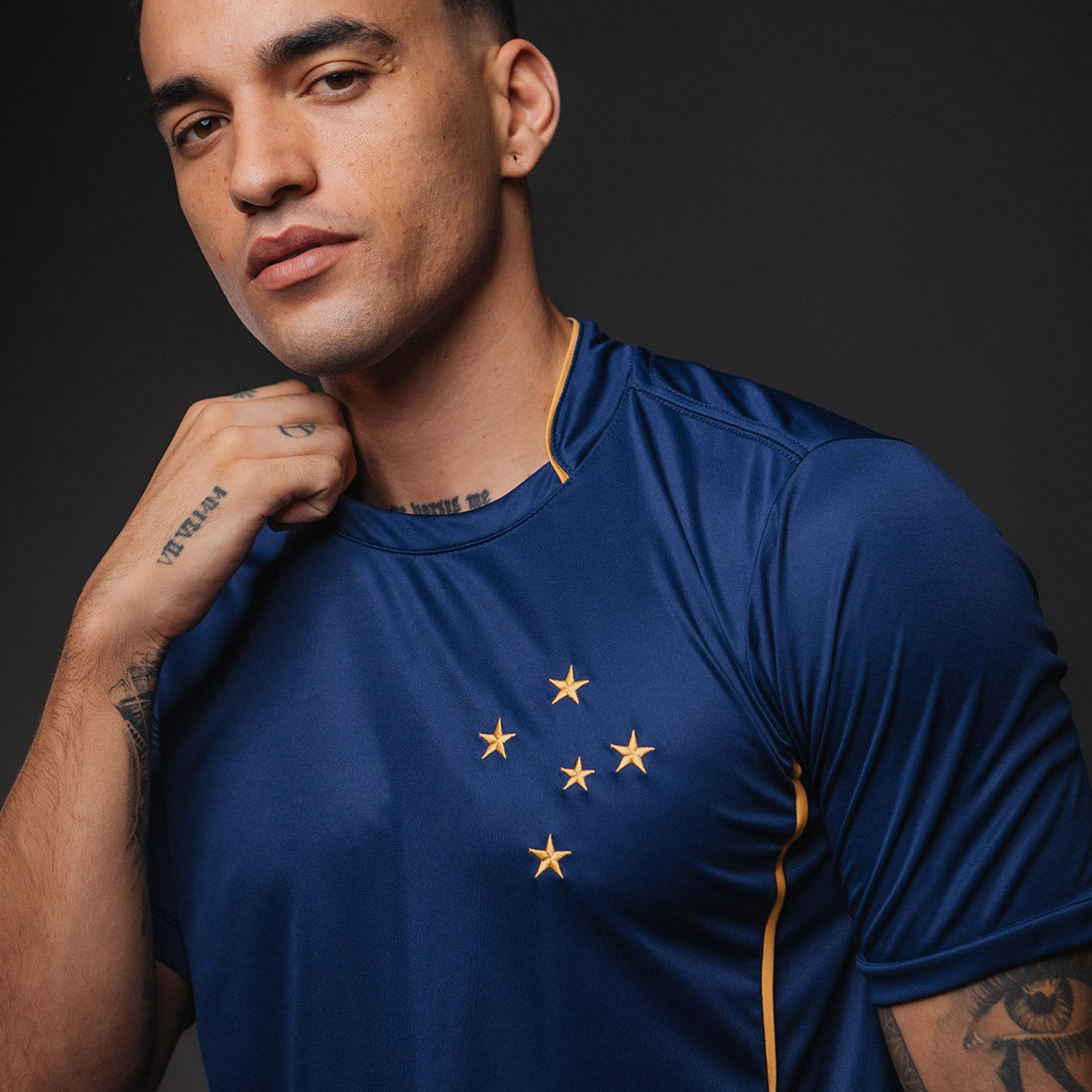 Cruzeiro Retro Dry Dark Blue Men's T-Shirt