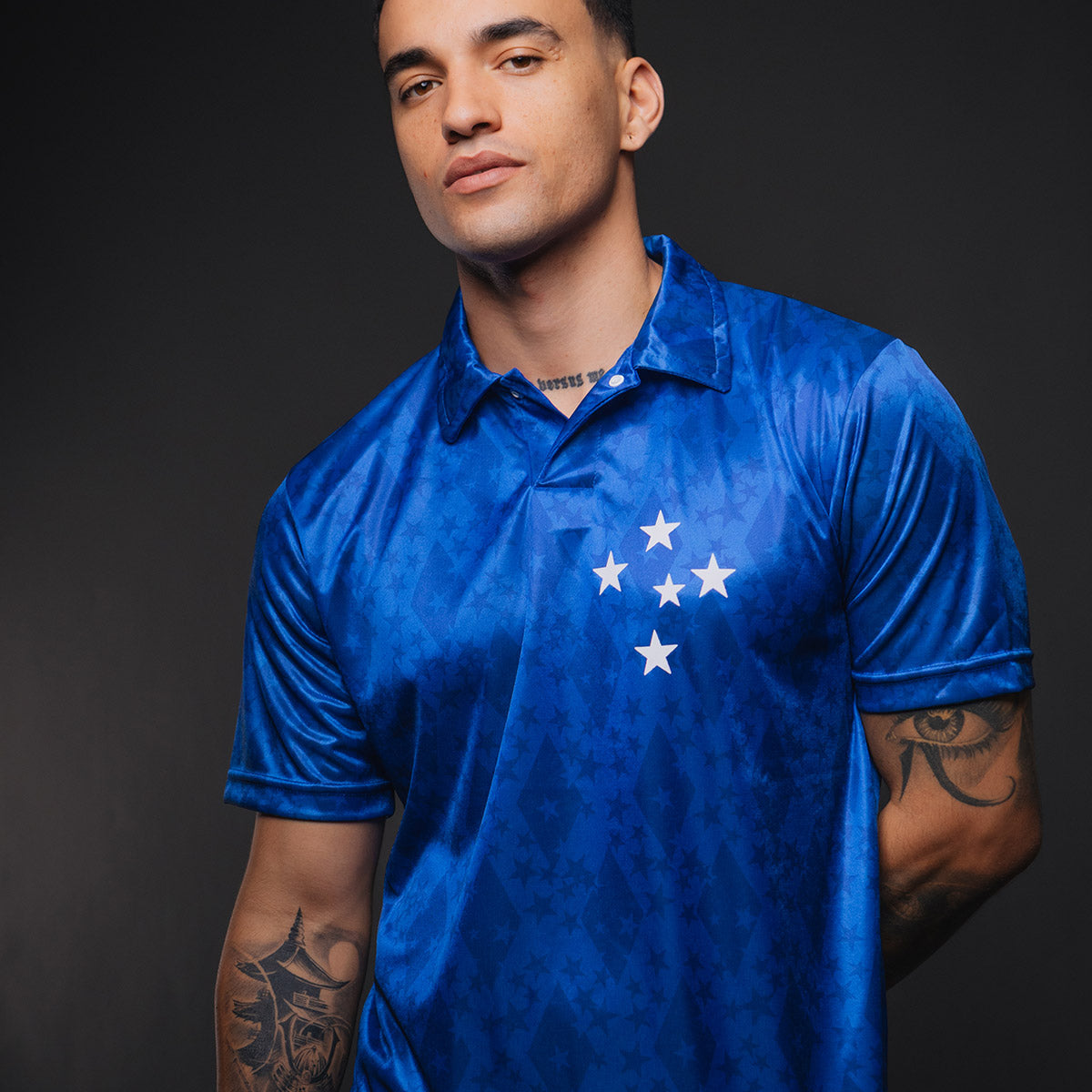 Cruzeiro Retro 1993 Blue Men's T-Shirt