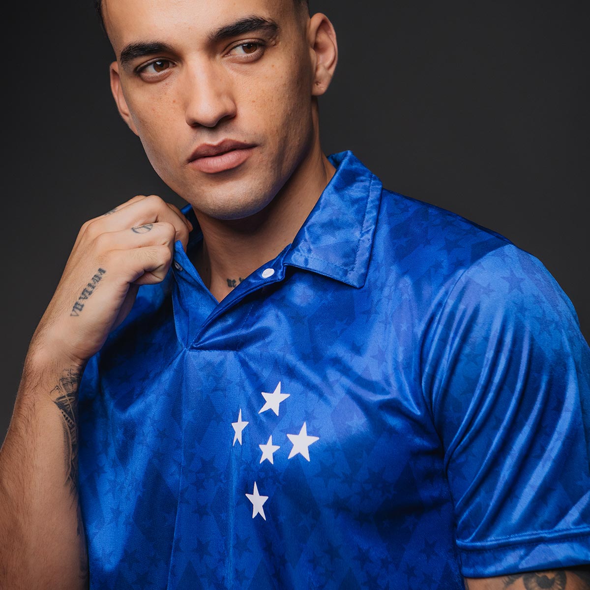 Cruzeiro Retro 1993 Blue Men's T-Shirt