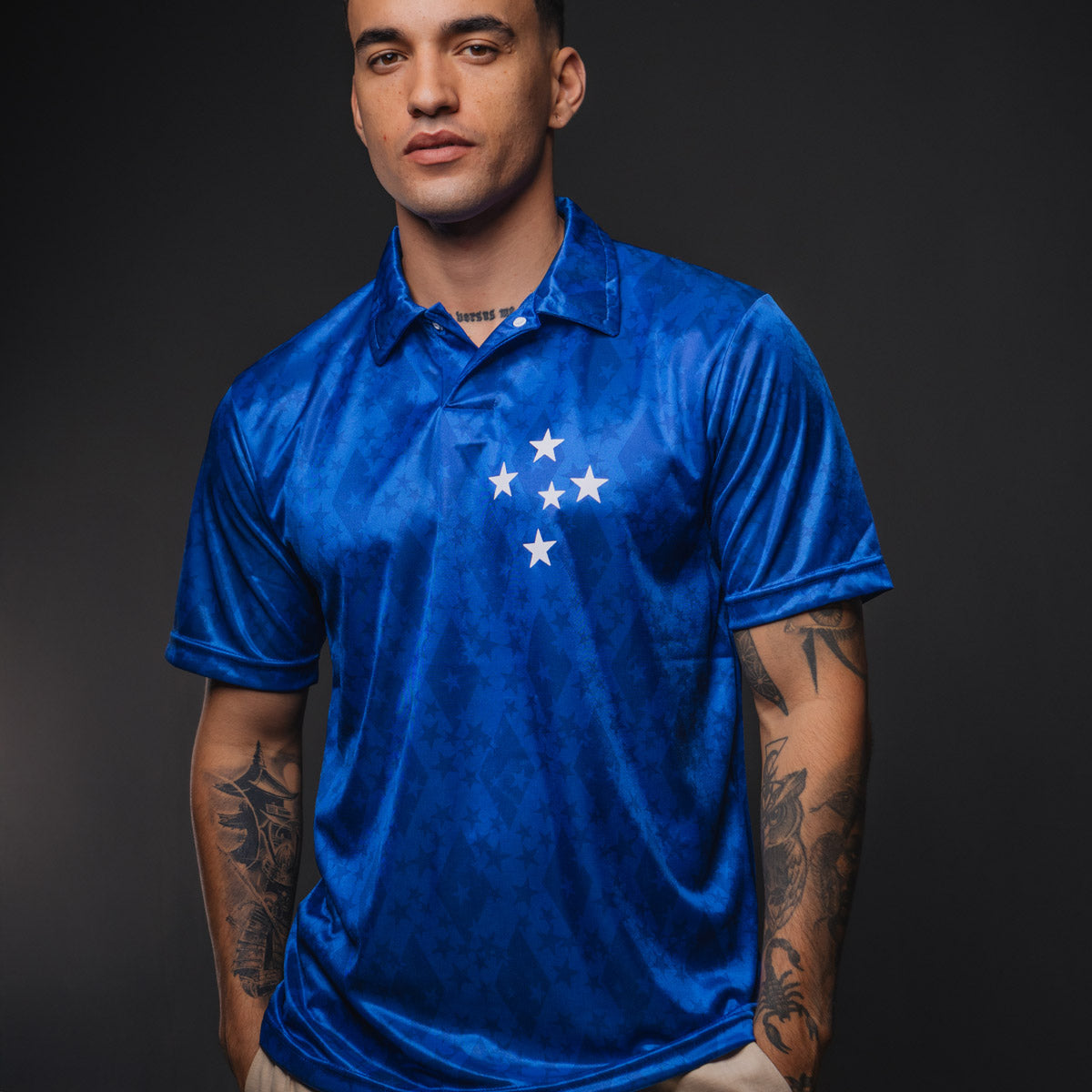 Cruzeiro Retro 1993 Blue Men's T-Shirt