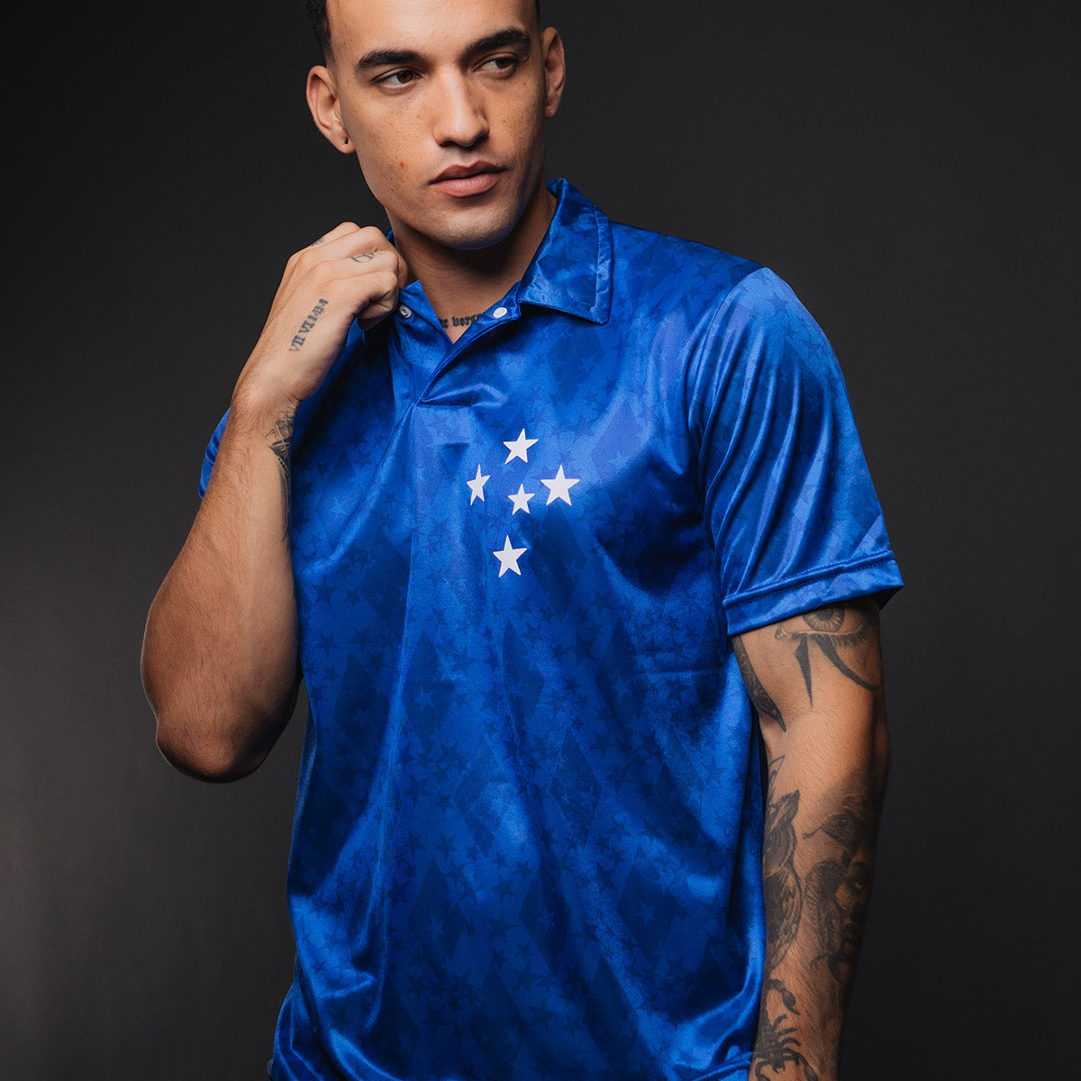 Cruzeiro Retro 1993 Blue Men's T-Shirt