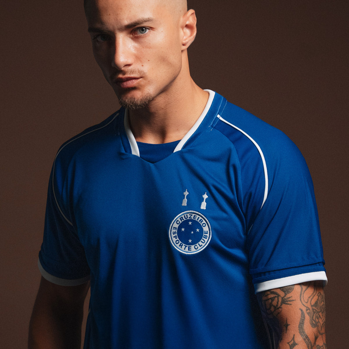 Cruzeiro Retro 2003 Blue Men's T-Shirt