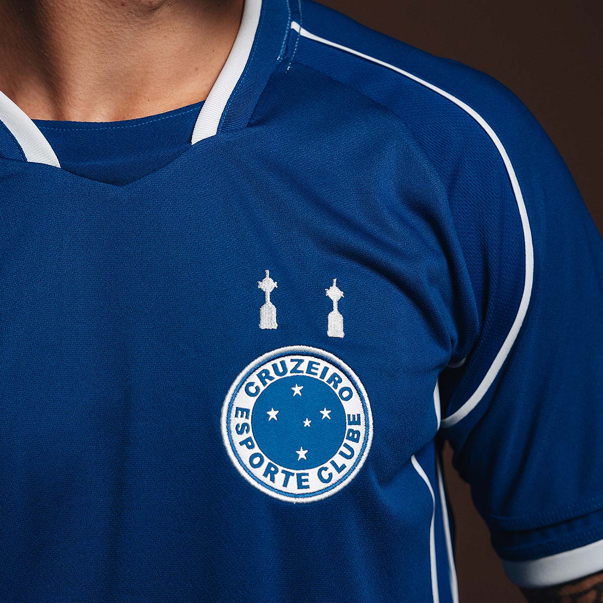 Cruzeiro Retro 2003 Blue Men's T-Shirt