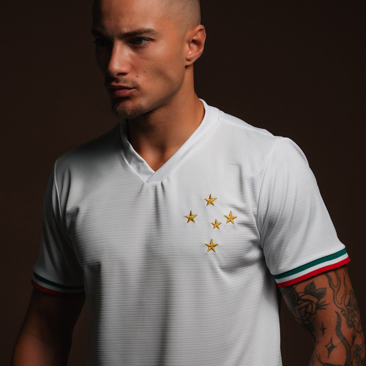 Cruzeiro Retro Palestra White Men's T-Shirt