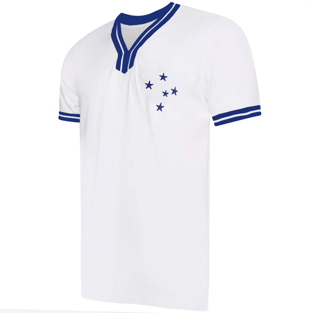 Cruzeiro Retro Vintage White Men's T-Shirt