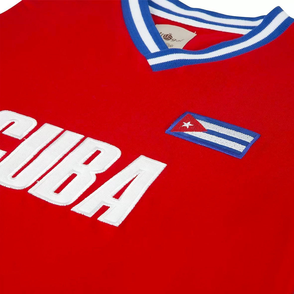 Cuba Retro Red Unisex Plus Size T-Shirt