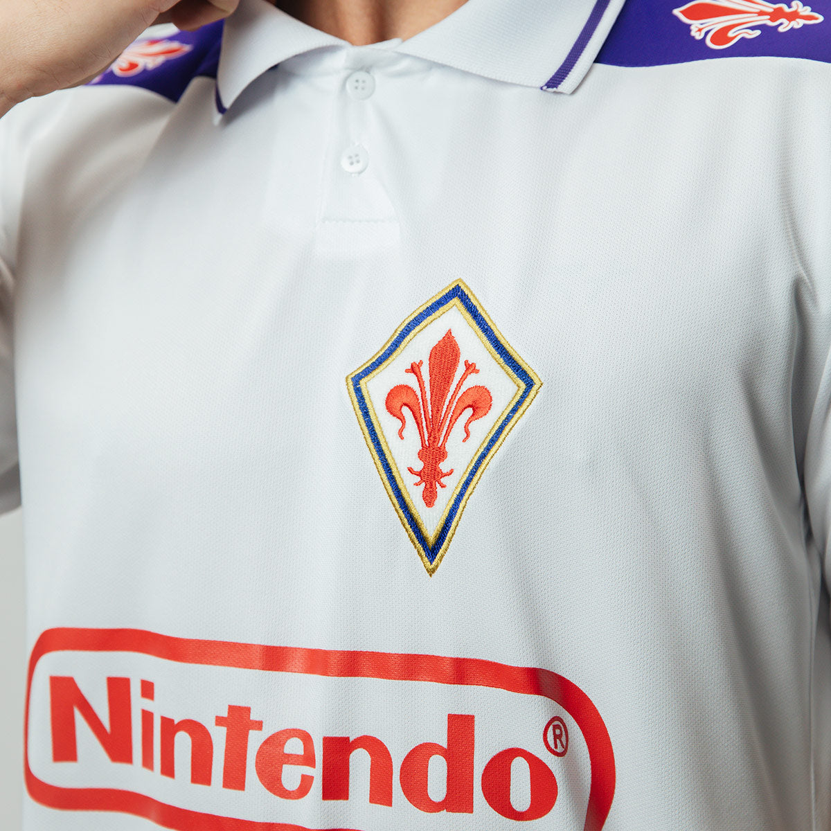 Fiorentina Retro 1998 White Men's T-Shirt
