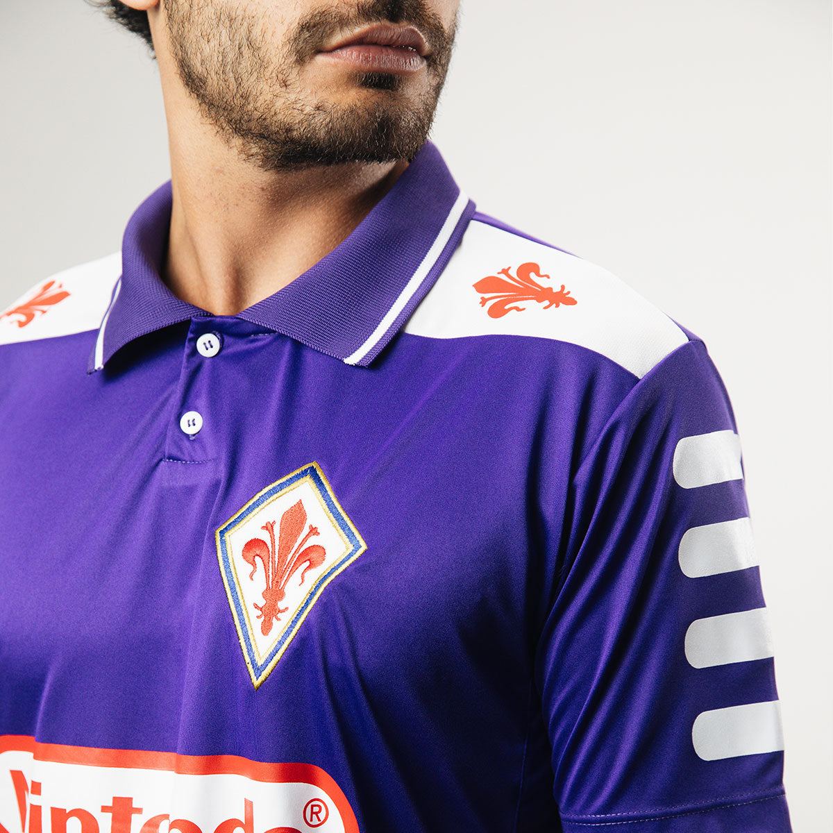Fiorentina Retro 1998 Purple Men's T-Shirt