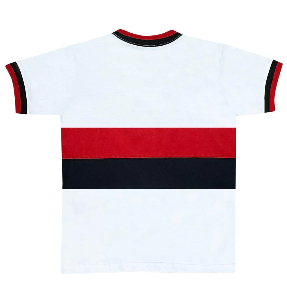 Flamengo Retro 1976 White Unisex Kid's T-Shirt