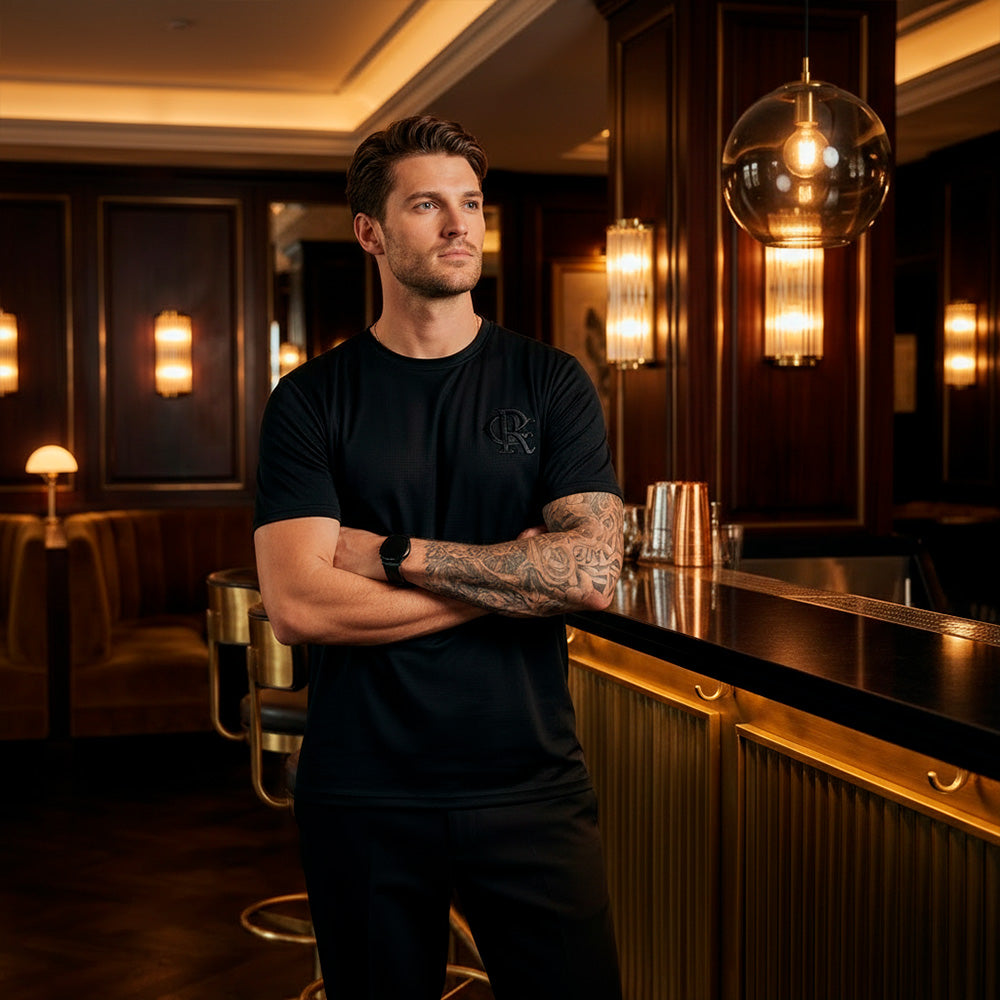 Flamengo Retro All Black Men's T-Shirt