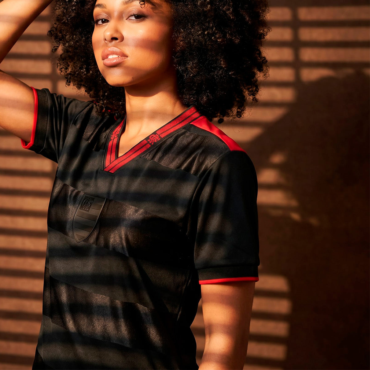 Flamengo Retro Black Edition Woman's T-Shirt