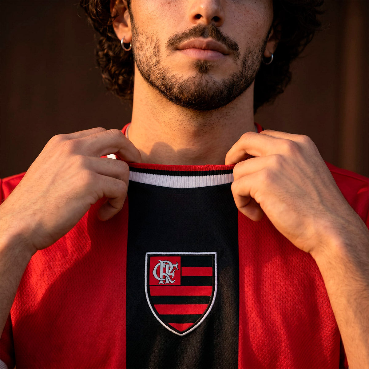 Flamengo Retro Black Line Men's T-Shirt