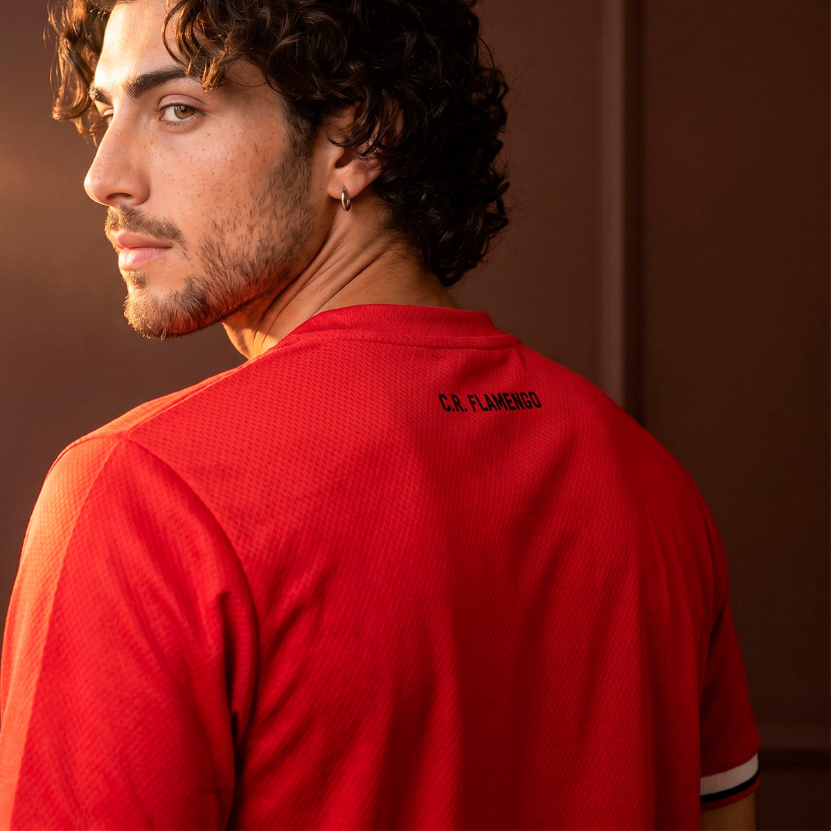 Flamengo Retro Black Line Men's T-Shirt