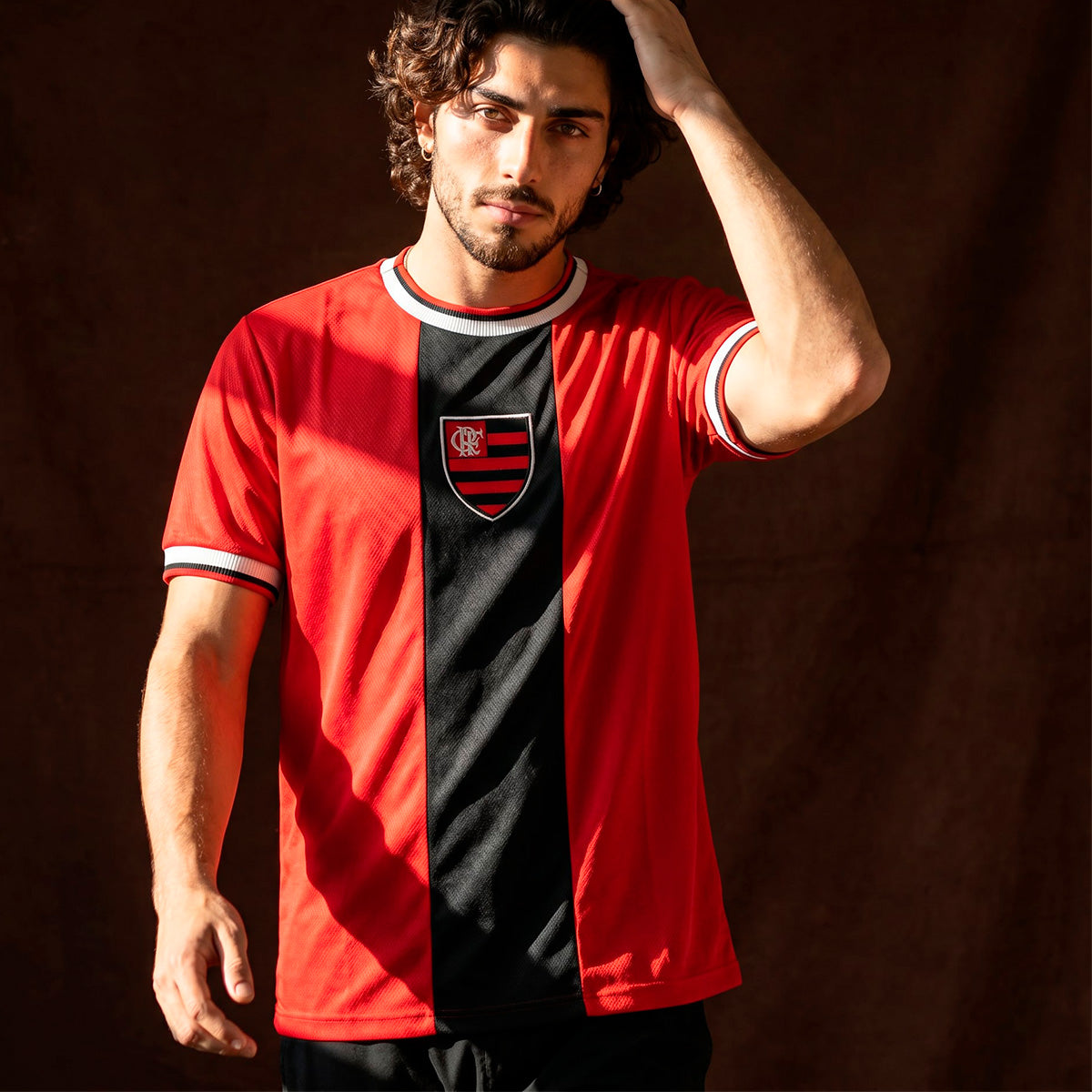 Flamengo Retro Black Line Men's T-Shirt