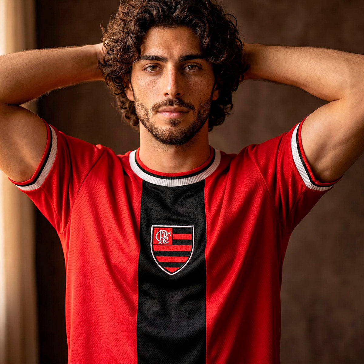 Flamengo Retro Black Line Men's T-Shirt