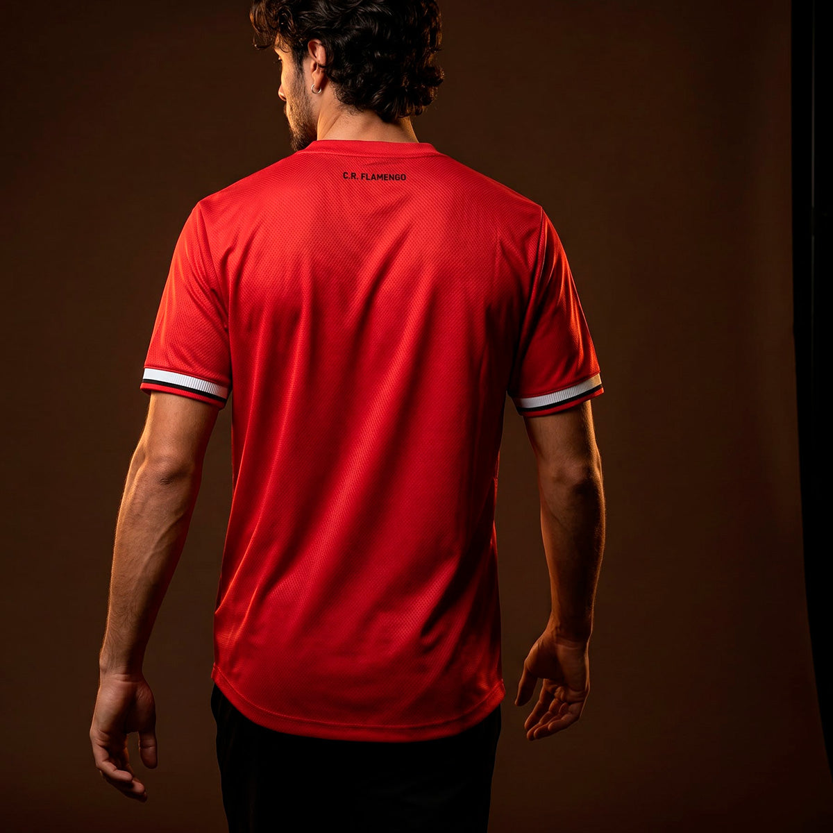Flamengo Retro Black Line Men's T-Shirt