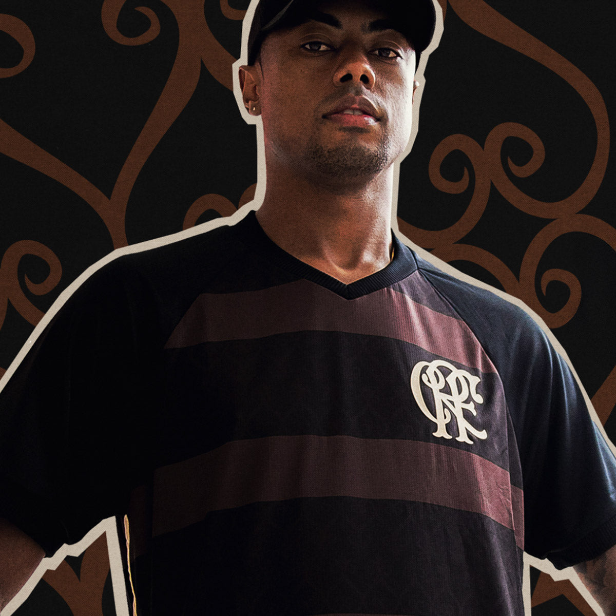 Flamengo Retro Diamond Men's T-Shirt