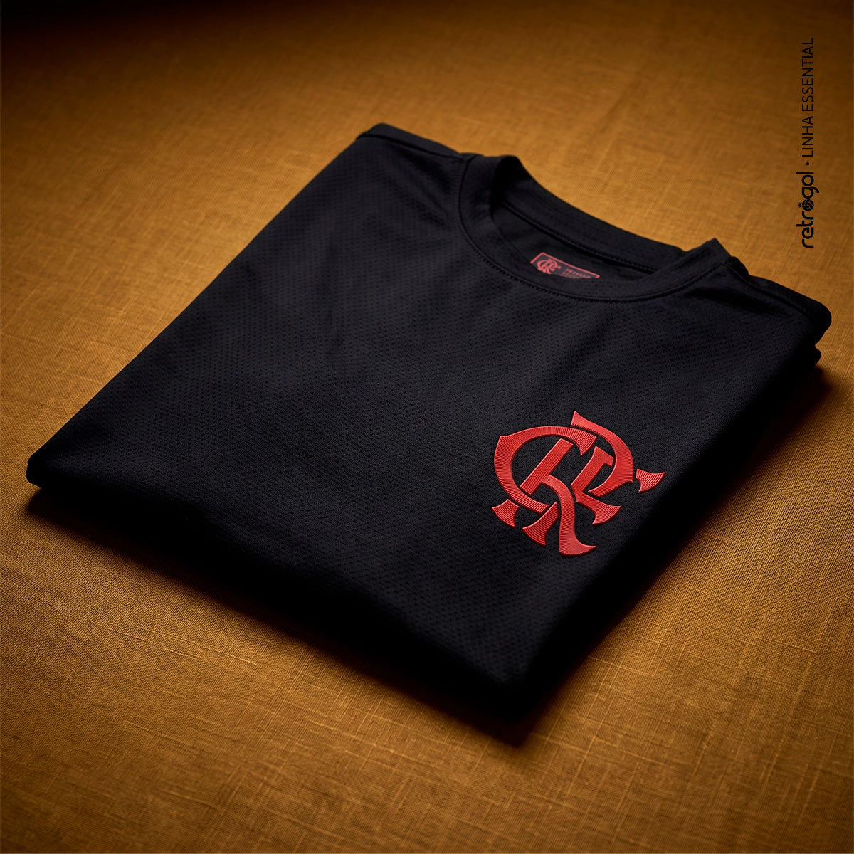Flamengo Patch 3D Black Men's T-Shirt