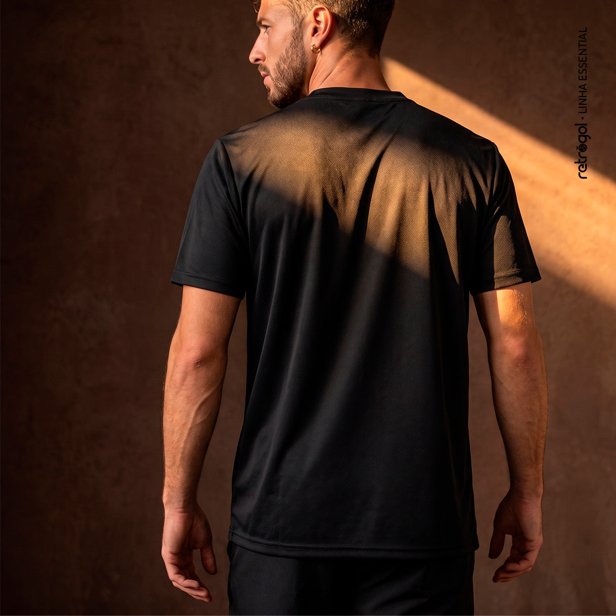 Flamengo Patch 3D Black Men's T-Shirt