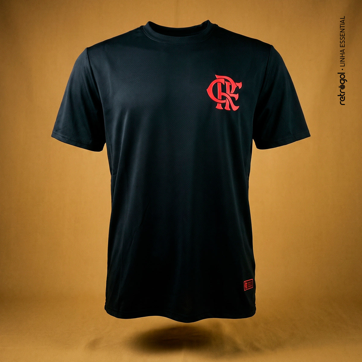 Flamengo Patch 3D Black Men's T-Shirt