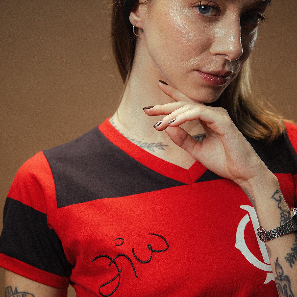 Flamengo Retro 81 Zico Red Woman's T-Shirt