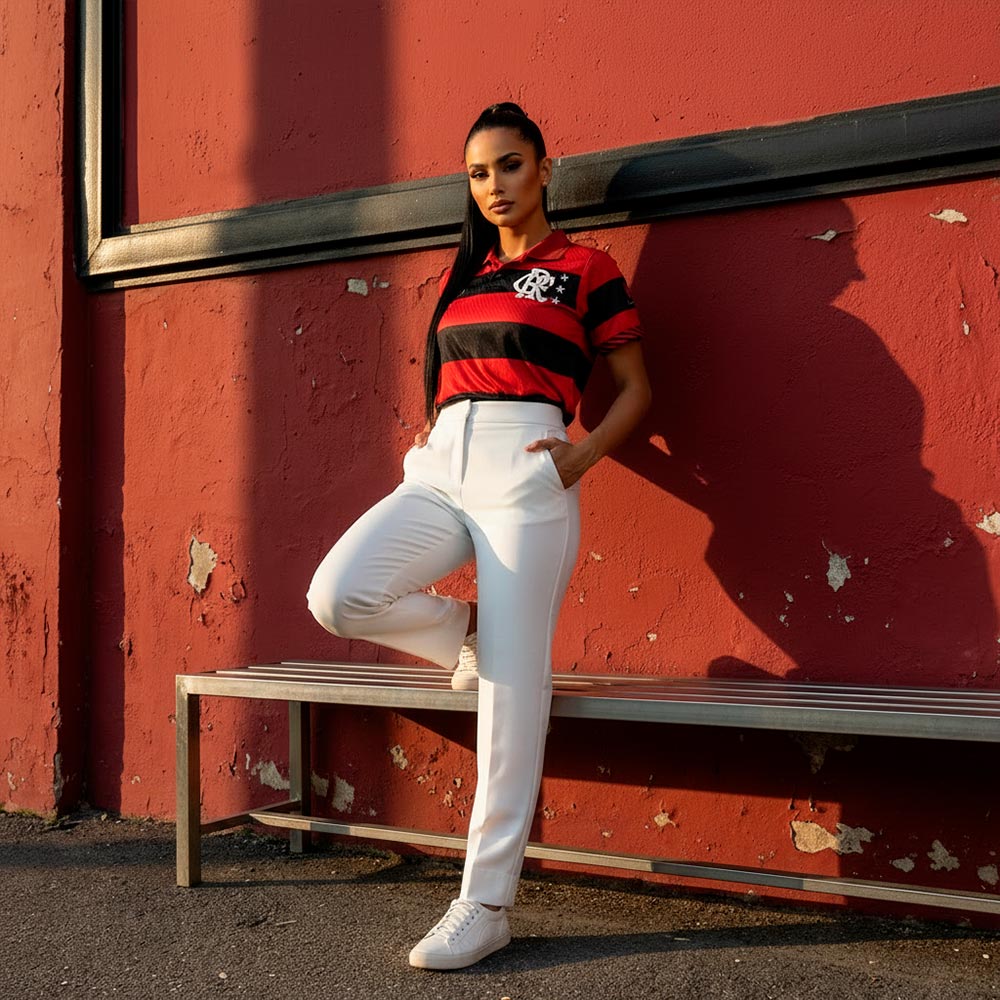 Flamengo Retro 1995 Romário Women's T-Shirt