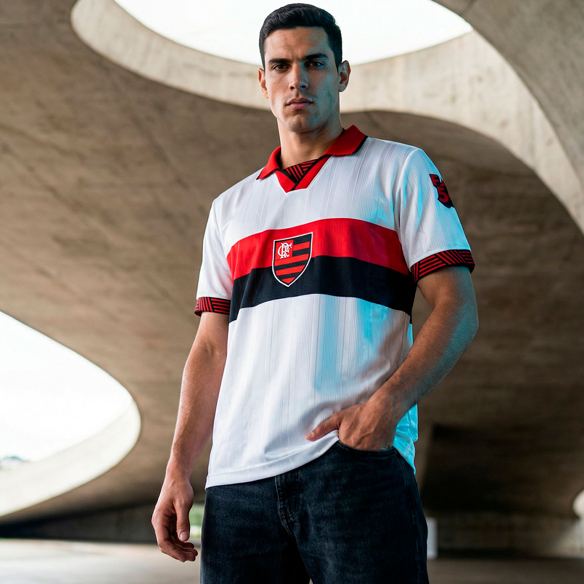 Flamengo Retro 1996 Away Men's Shirt