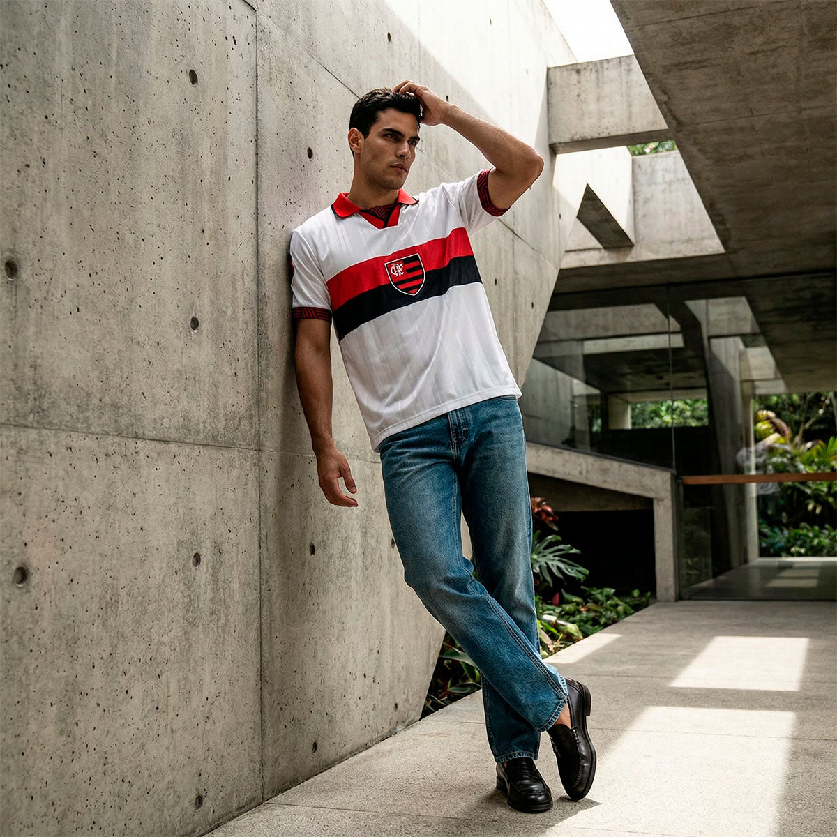 Flamengo Retro 1996 Away Men's Shirt