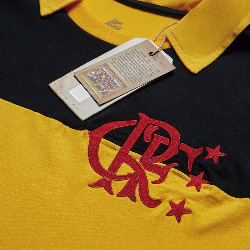Flamengo Retro 1982 Yellow Men's T-Shirt
