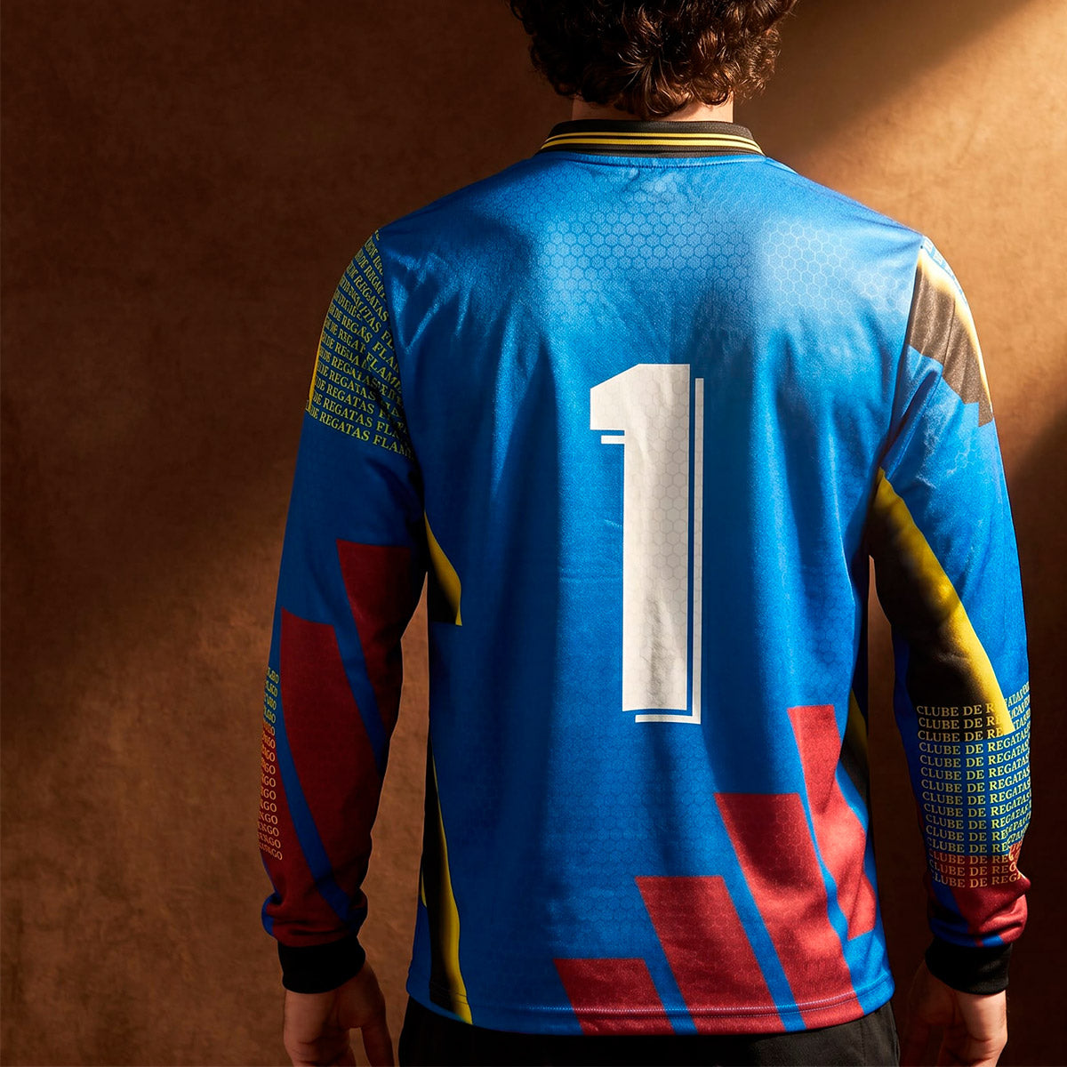 Flamengo Retro 1997 Goalkeeper Men's Long Sleeved T-Shirt