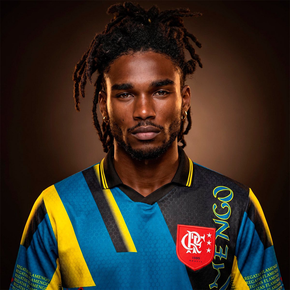 Flamengo Retro Goalkeeper 1997 Men's Long Sleeved T-Shirt