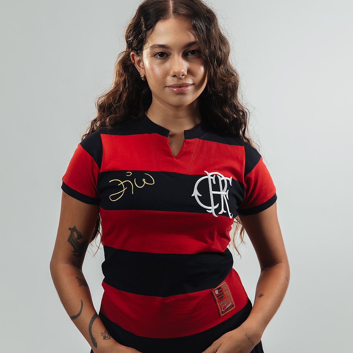 Flamengo Retro Tri Zico Woman's T-Shirt