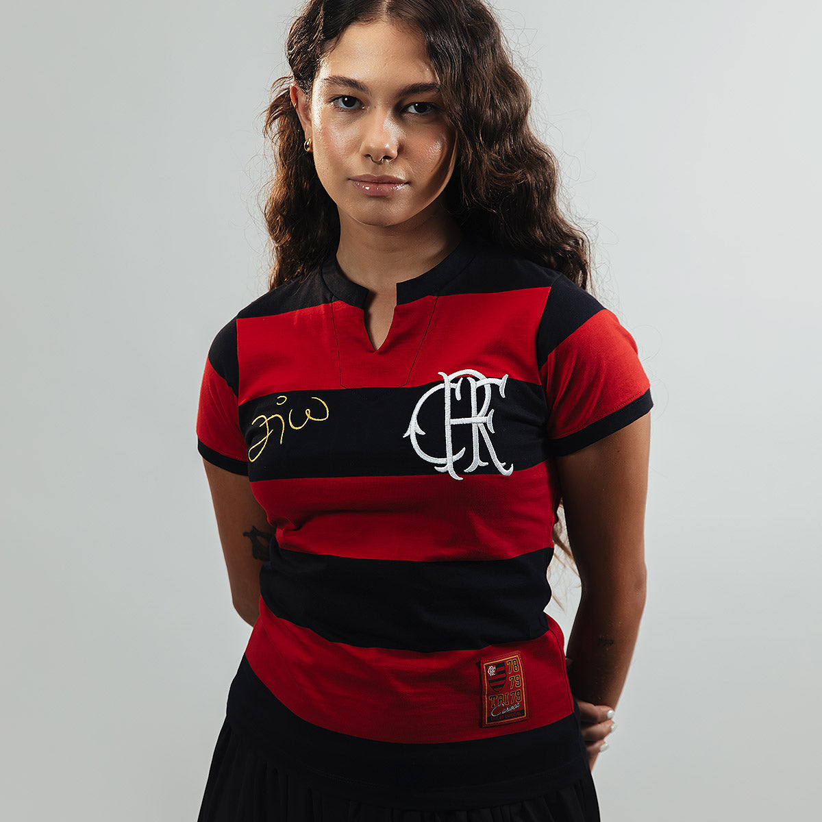 Flamengo Retro Tri Zico Woman's T-Shirt