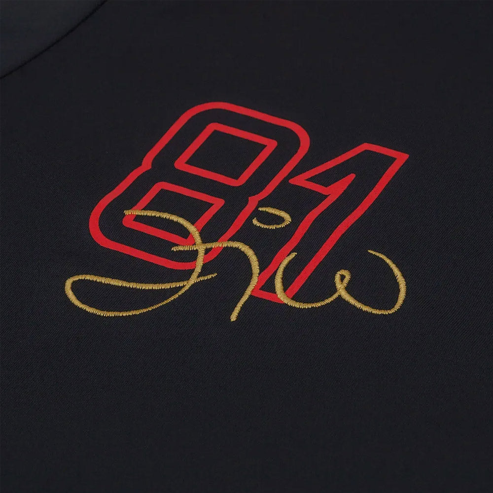 Flamengo Retro 1981 Zico Black Unisex Kid's T-Shirt