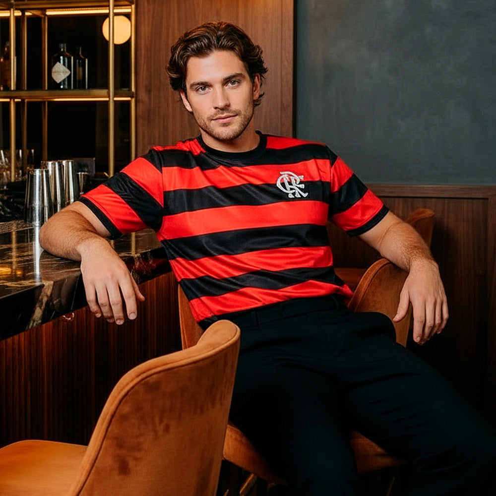 Flamengo Retro Rubro-Negra Men's T-Shirt