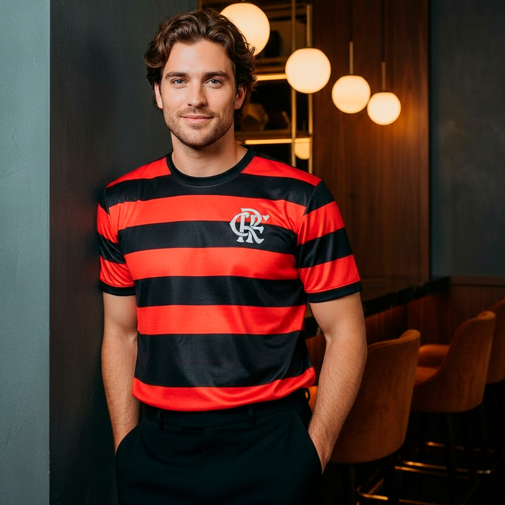 Flamengo Retro Rubro-Negra Men's T-Shirt