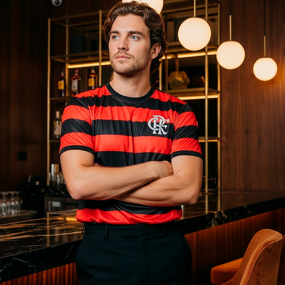 Flamengo Retro Rubro-Negra Men's T-Shirt