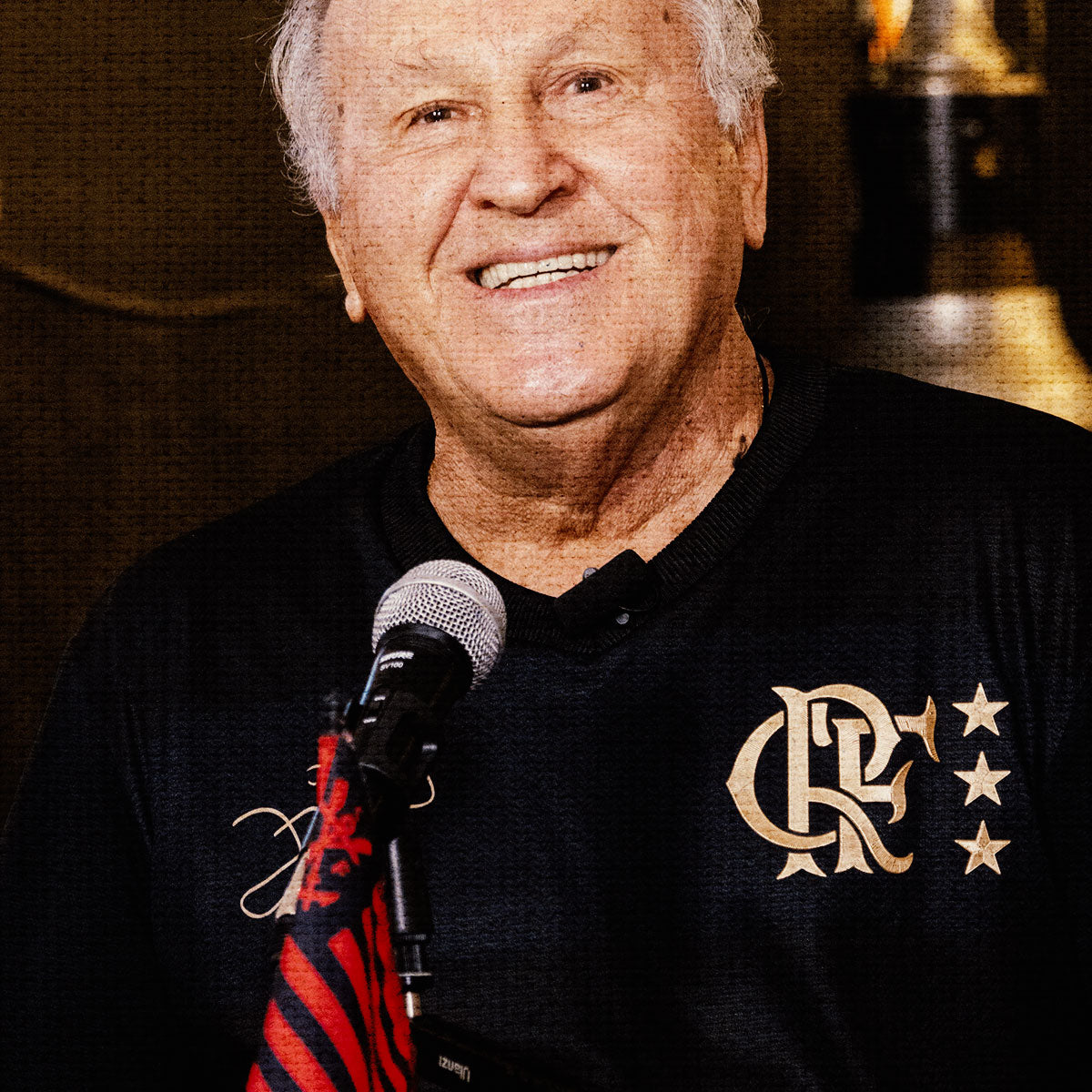 Flamengo Retro 1981 Zico Gold Men's T-Shirt