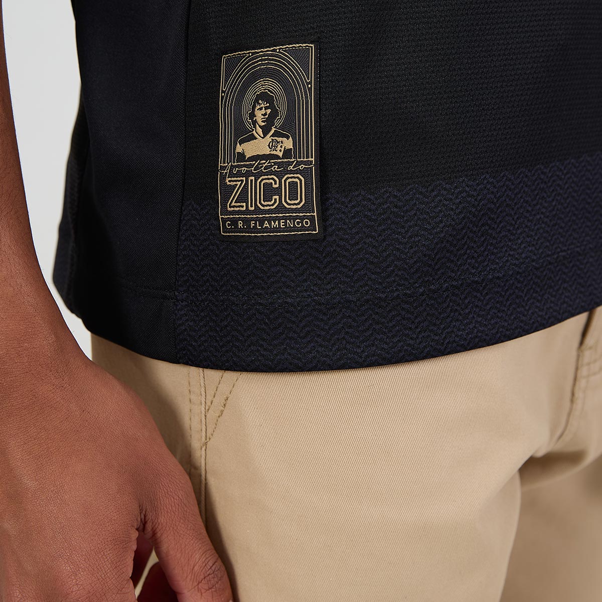 Flamengo Retro 1981 Zico Gold Men's T-Shirt