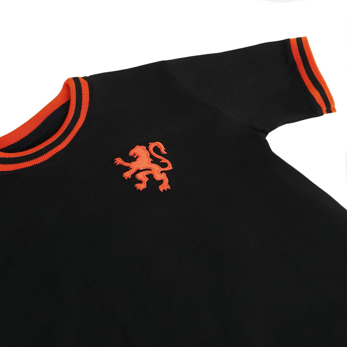 Netherlands Retro Black Unisex Kid's T-Shirt