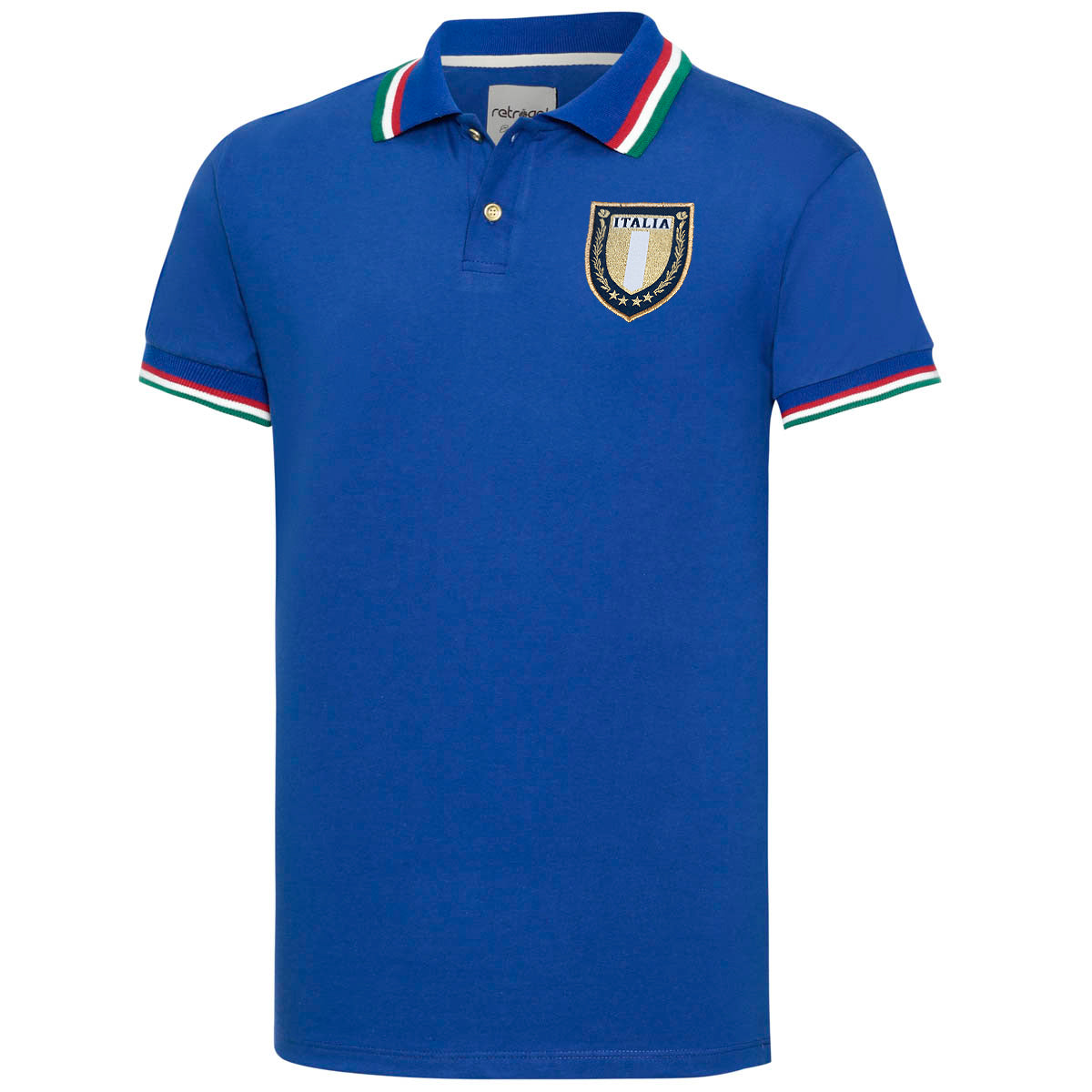 Italy Retro Gold Men's Polo T-Shirt