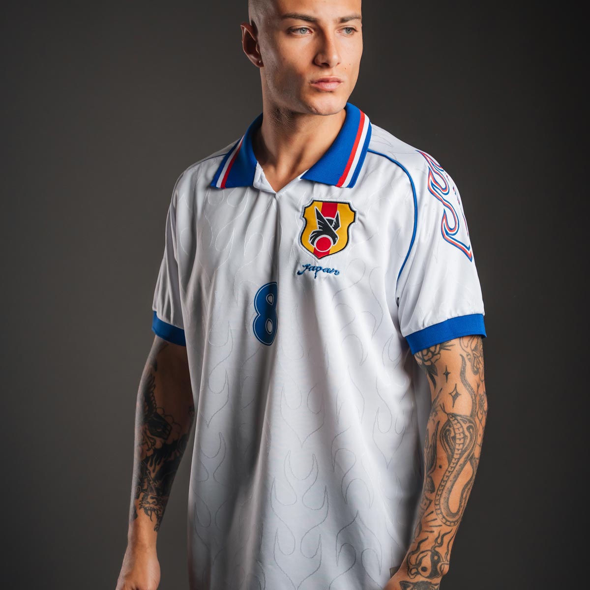 Japan Retro 1998 Nakata White Men's T-Shirt