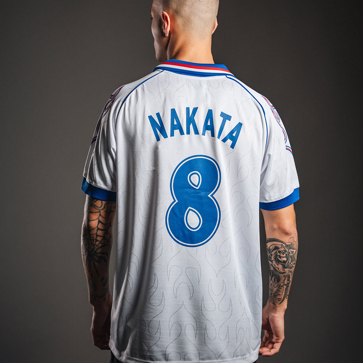 Japan Retro 1998 Nakata White Men's T-Shirt