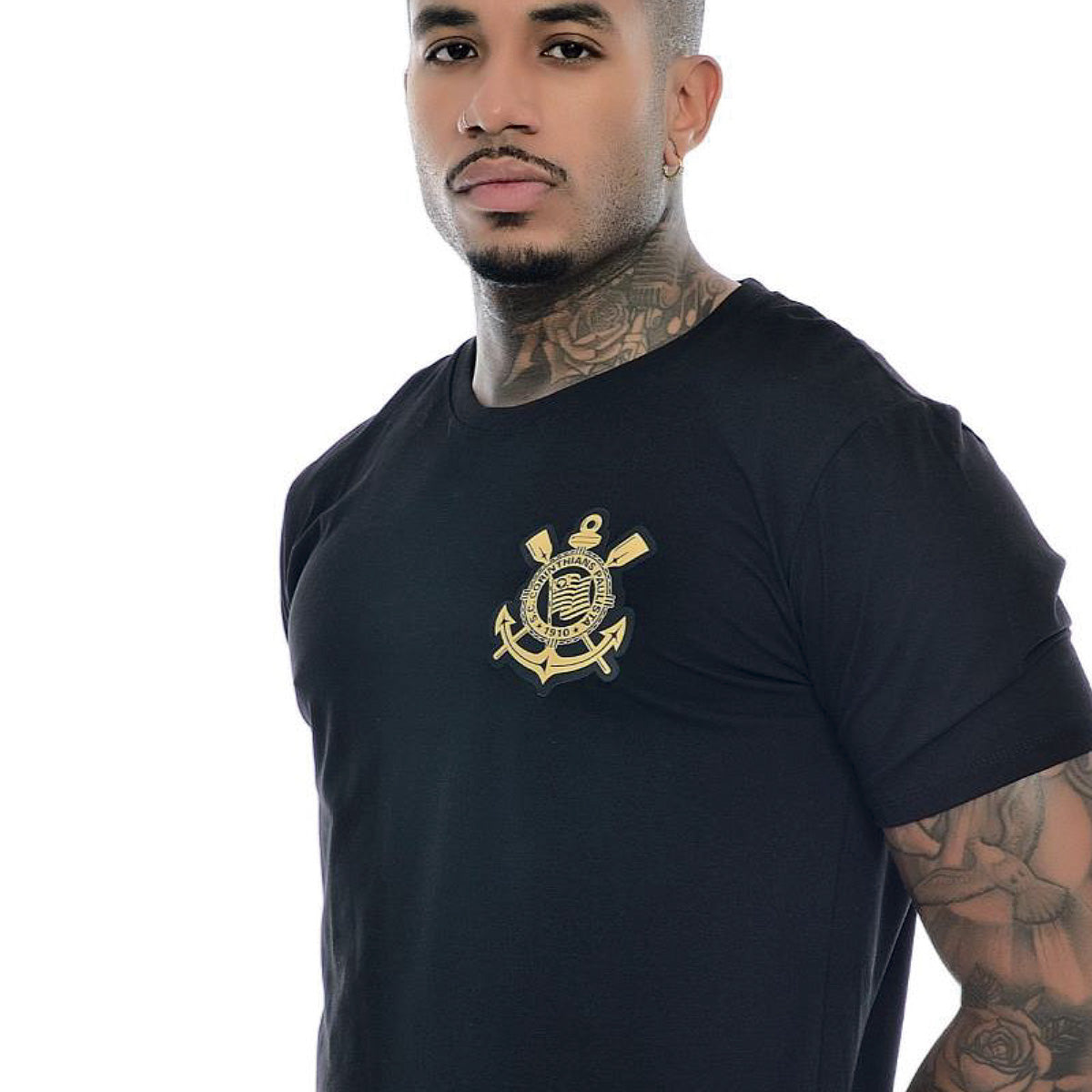 Corinthians Retro Basic Gold Men's T-Shirt