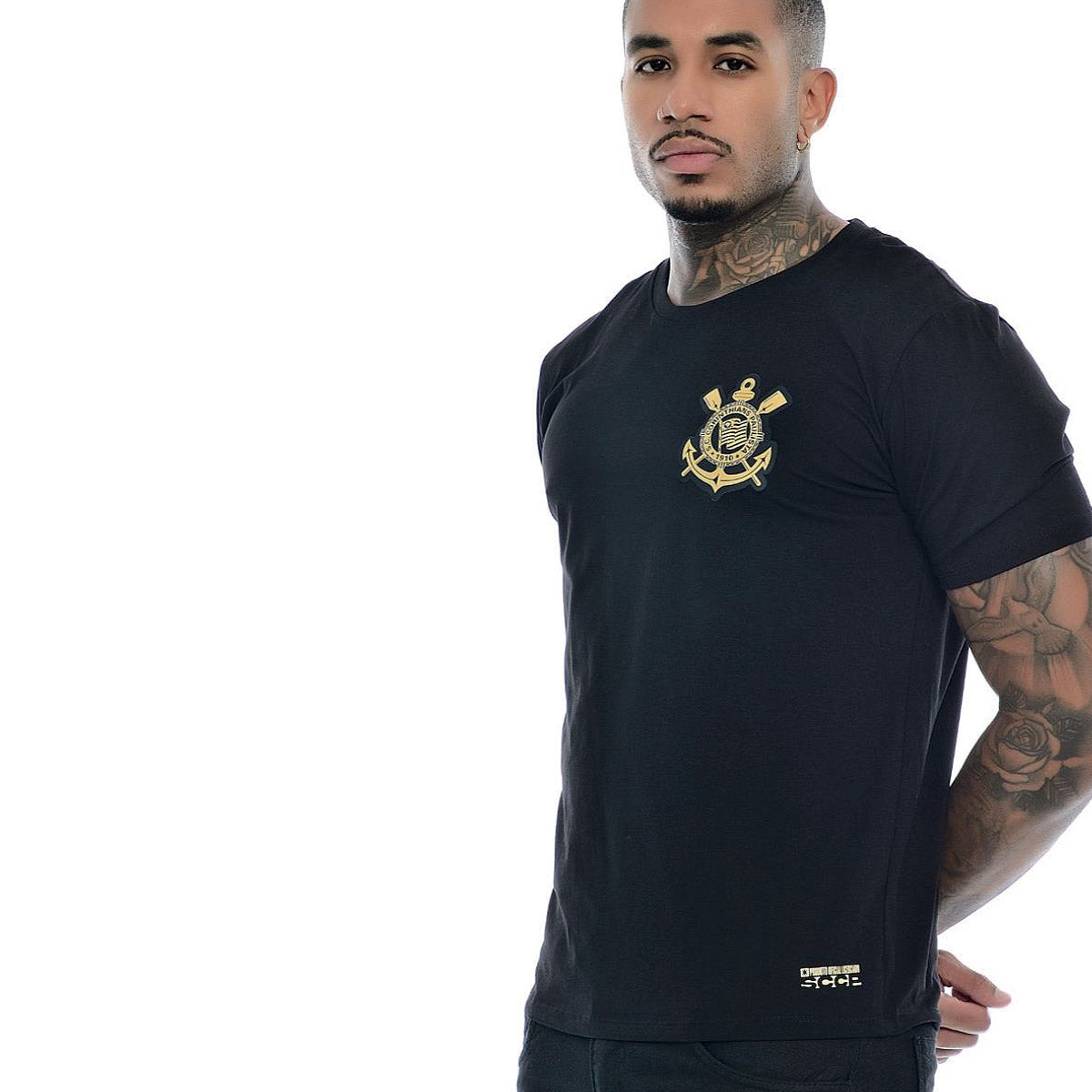 Corinthians Retro Basic Gold Men's T-Shirt
