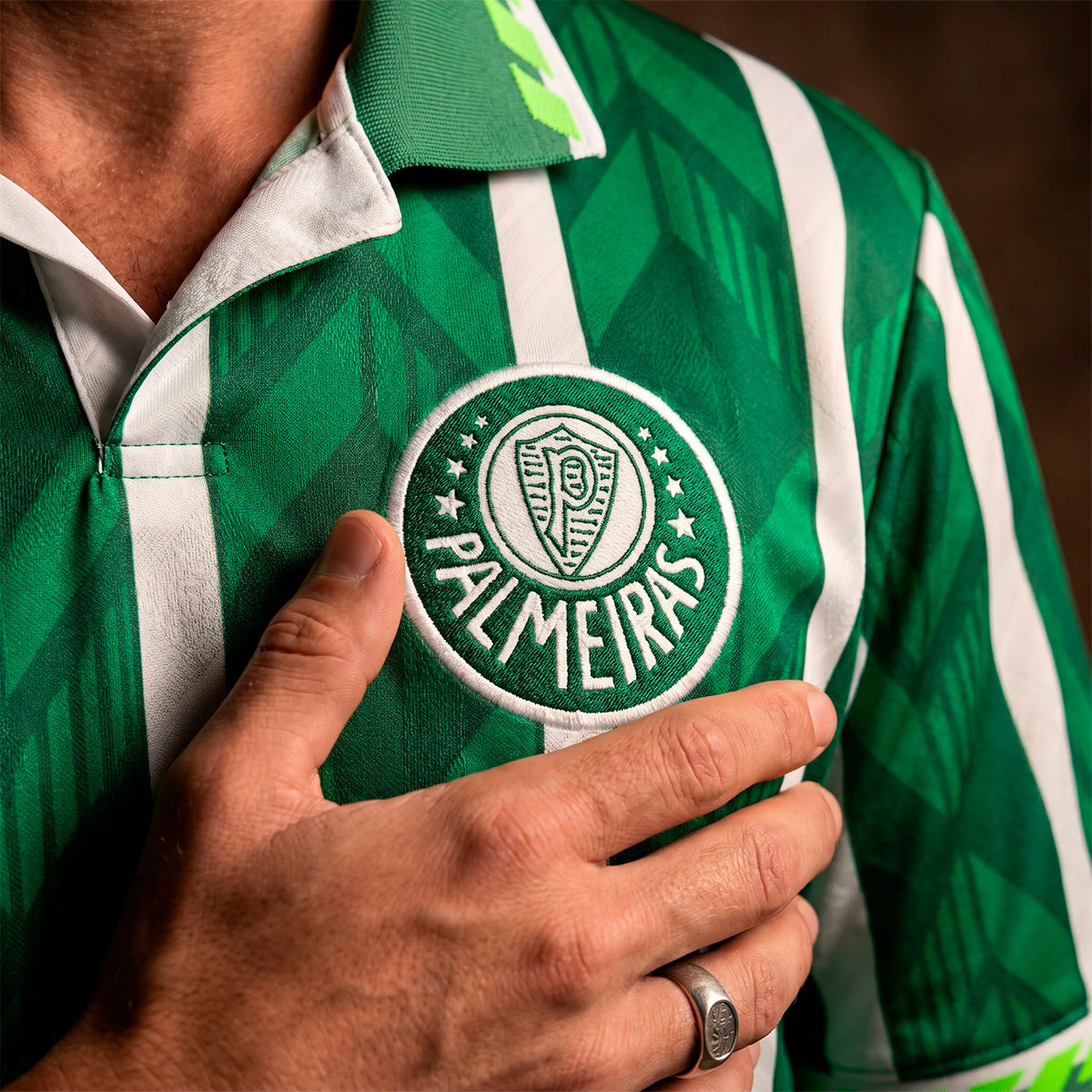 Palmeiras Retro 1996 Green Men's T-Shirt