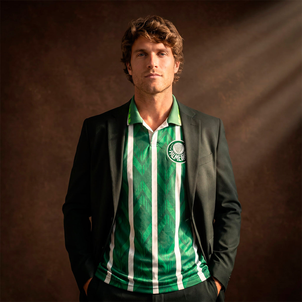 Palmeiras Retro 1996 Green Men's T-Shirt