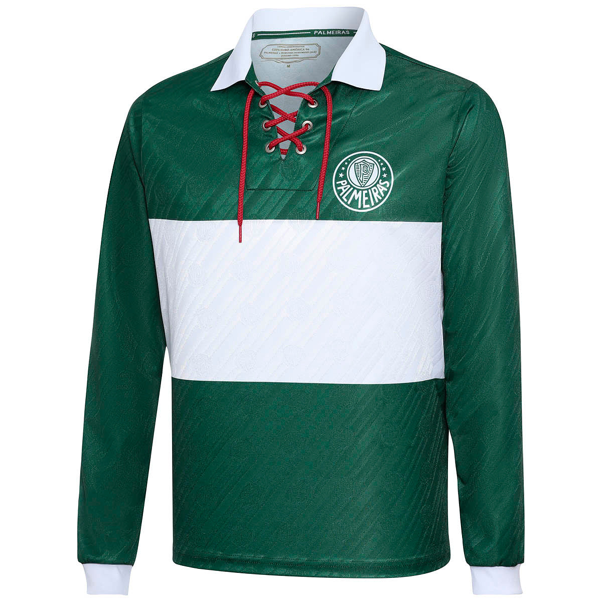 Palmeiras Retro 1996 Greens Men's Long Sleeved T-Shirt