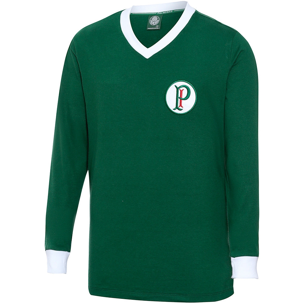 Palmeiras Retro Paulista Green Men's Long Sleeved T-Shirt