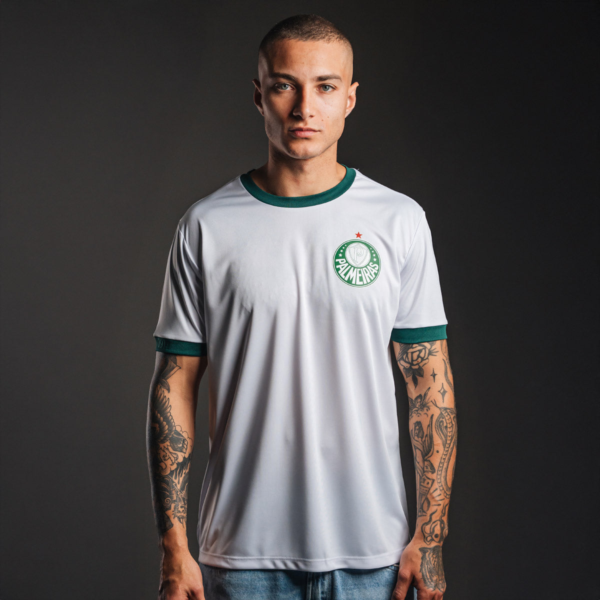 Palmeiras Retro 1914 Dry White Men's T-Shirt